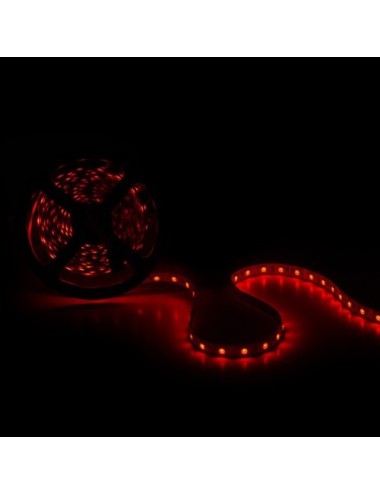 Tira de 300 LEDs 72W SMD5050 12VDC IP33 Multicolor RGB Transformador/Controlador x5M y Envío Gratis.