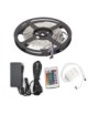 Tira de 300 LEDs 72W SMD5050 12VDC IP33 Multicolor RGB Transformador/Controlador x5M y Envío Gratis.