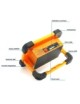 Foco Proyector LED Solar 50w PowerBank Portátil con Batería, Recargable, Luz para trabajo, Recargable USB o Solar, Envío Gratis