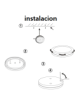 Pack de 4 Focos 3w de superficie leds a 12v de 55x9mm 4000k Con Envío Gratis.