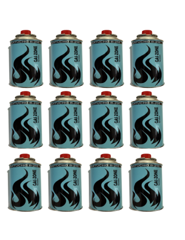 Pack de 12 cartuchos de gas 227g, Gas Zone con Envío gratis