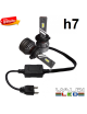 Kit de LED Súper Can Bus, color blanco puro 6000K, 12-24V, 50W. Para bombillas H7.