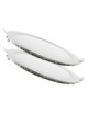 Pack 4 Placas LED 18W 1409Lm 4000ºK Circular para empotrar de 225mm con Envío Gratis.